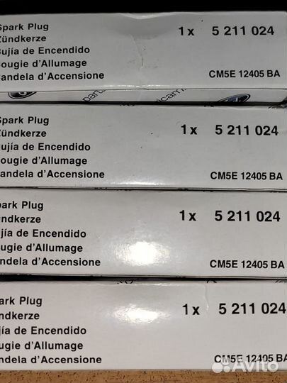 Свеча зажигания 2,0 ford focus III 2011 К-кт 4 шт