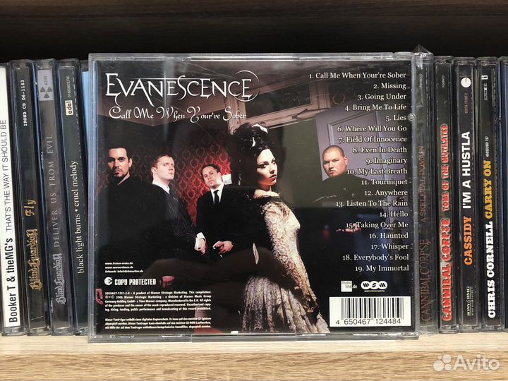 CD диск Evanescence – Call Me When You're Sober