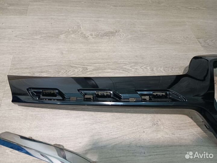 Решётка радиатора Renault Kaptur с хромом