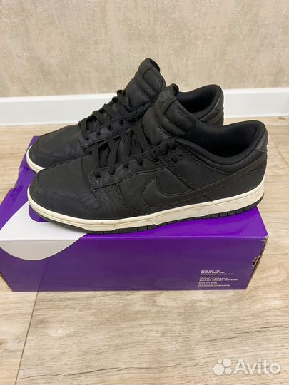 Nike Dunk Low Black Canvas