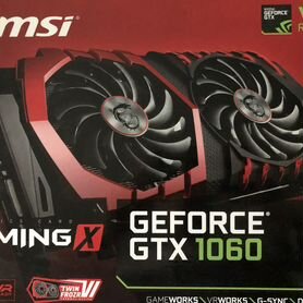 MSI GTX 1060 3 GB gaming X