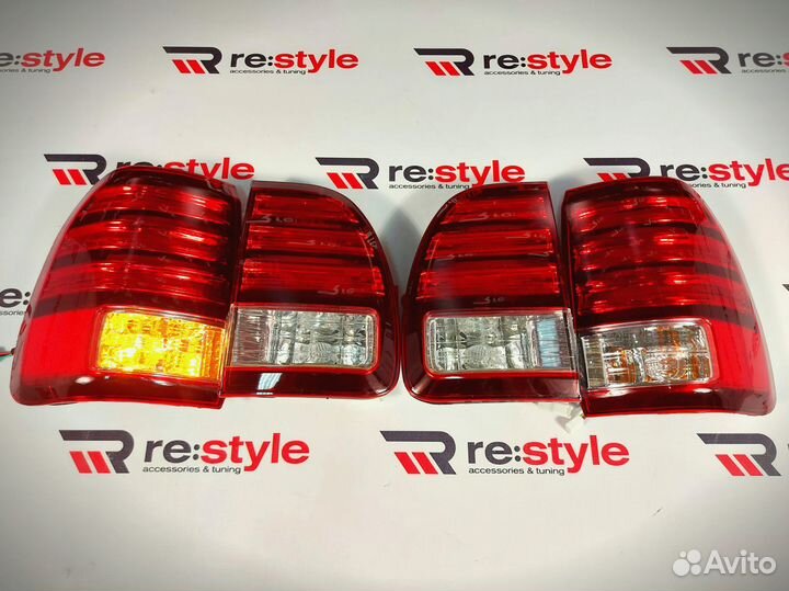 Стопы Lexus LX470 98-02г 1м Красные Диодные