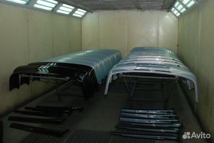 Бампер ваз 2110 - 2112 в цвет авто