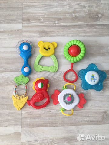 Прорезыватели и погремушки