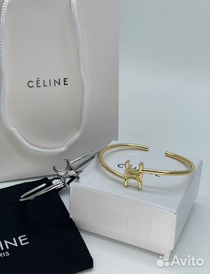 Браслет кольцо Celine