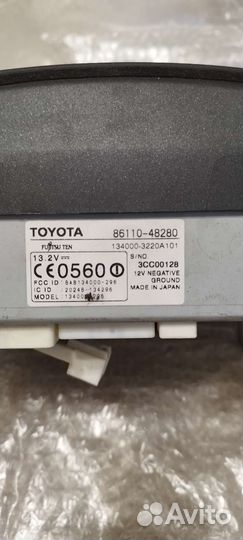 Дисплей Lexus rx 300/330/350 европа 8611048280
