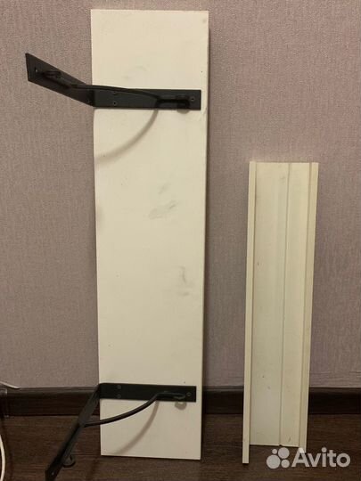 Полки настенные белые