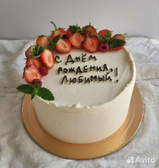 Мини торт на заказ 1 кг