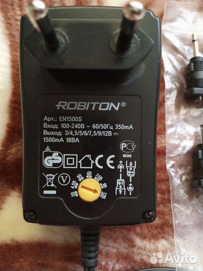 Блоки питания и зарядное устройство Robiton