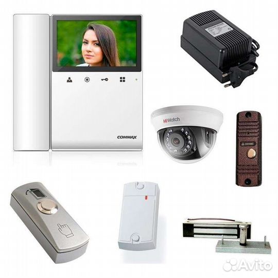 Домофон, видеонаблюдение, спутниковое тв