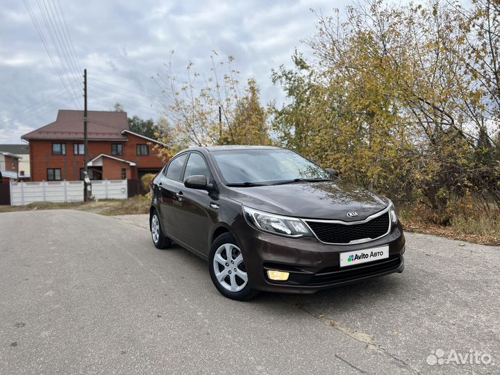 Kia Rio 1.6 AT, 2015, 186 199 км