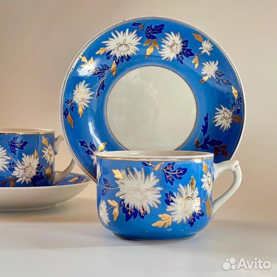 Чайная пара фарфор СССР