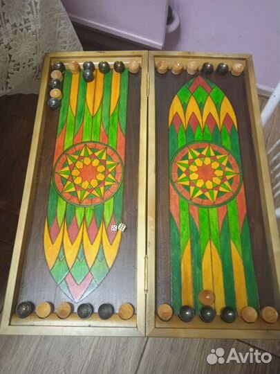 Нарды ручной работы