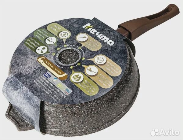 Сковорода Мечта Premium Mokko, съемная ручка