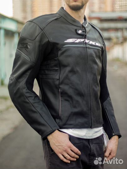 Мото куртка кожаная Spyke - Imola Evo 2.0 (Италия)