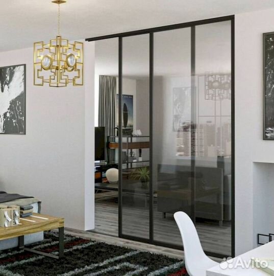 Межкомнатные перегородки стеклянные