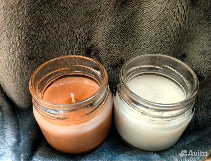 Ароматическая свеча ручной работы