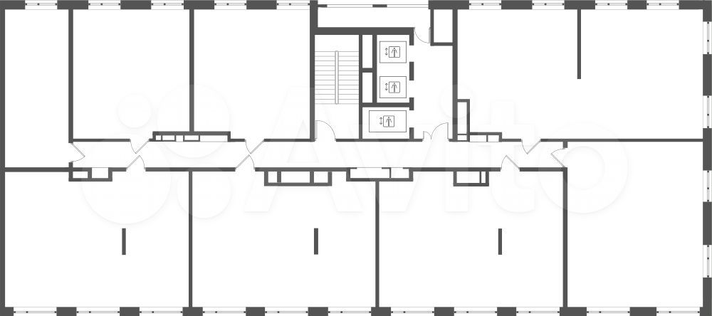 2-к. квартира, 68,8 м², 22/24 эт.