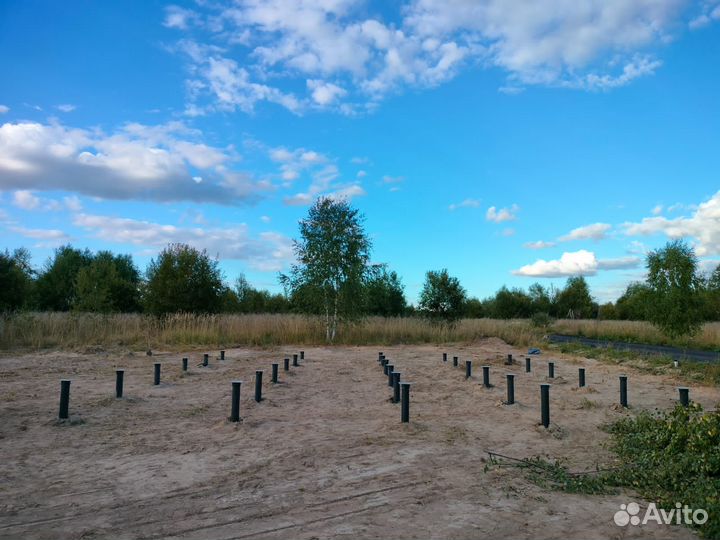 Винтовые сваи.Винтовые сваи под ключ