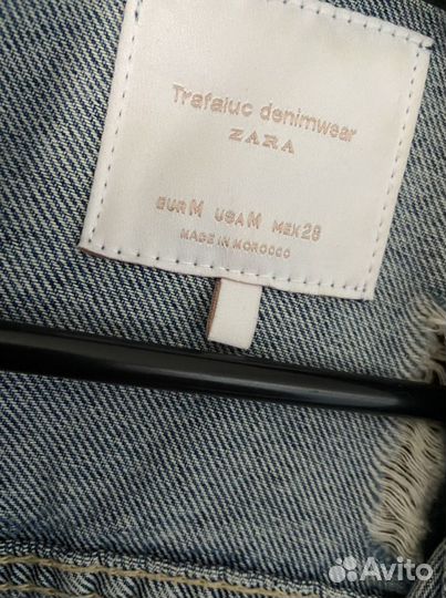 Джинсовка zara