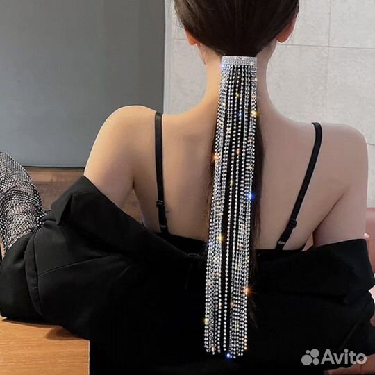 Заколка из страз