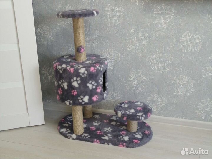 Домик для кошки с когтеточкой