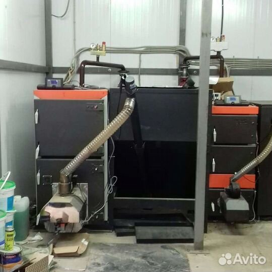 Котел твердотопливный пеллетный Hard Pellet Tis