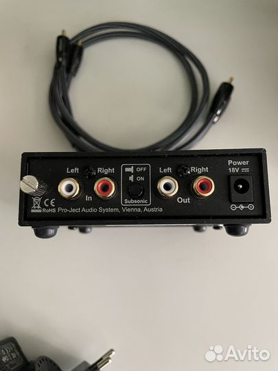 Фонокорректор Pro-Ject phono BOX S2 black