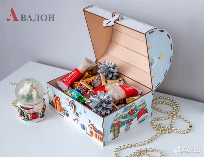 Коробки деревянные на заказ опт