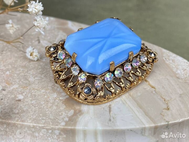 Винтажная брошь 