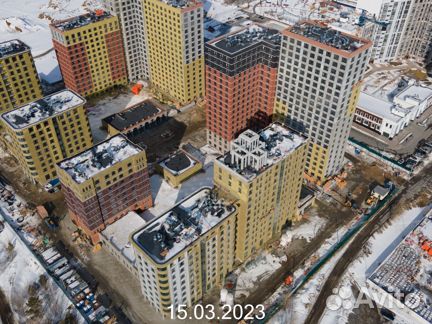 Ход строительства ЖР «Айвазовский City» 1 квартал 2023