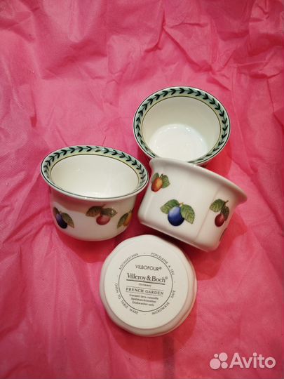 Villeroy boch French garden 4шт формочки суфле