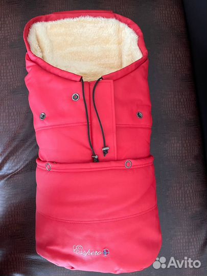 Конверт зимний на овчине esspero