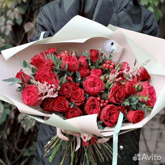 Красивый букет, авторский сборный микс букет