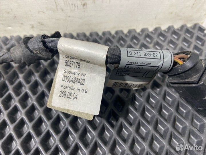 Проводка парктроника Bmw 7-Series F02 N54B30A 2009