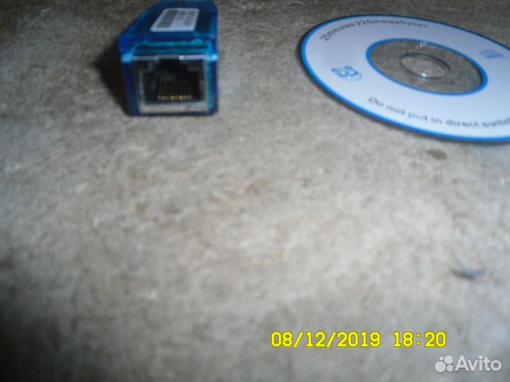 Внешняя сетевая карта usb-J45