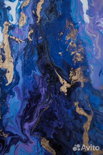 Картина,в технике Fluid Art