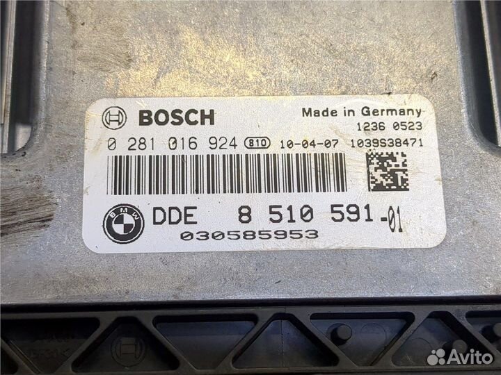 Блок управления двигателем BMW X1 (E84), 2010