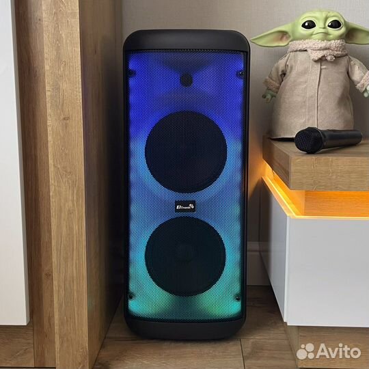 Мощная аудиосистема Eltronic колонка блютуз