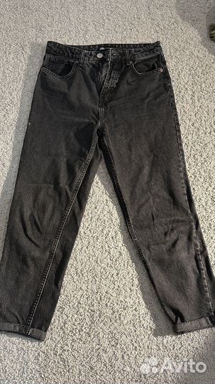 Джинсы zara mom 36