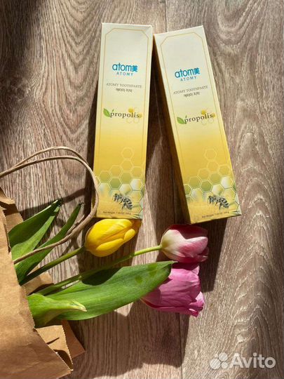 Зубная паста атоми