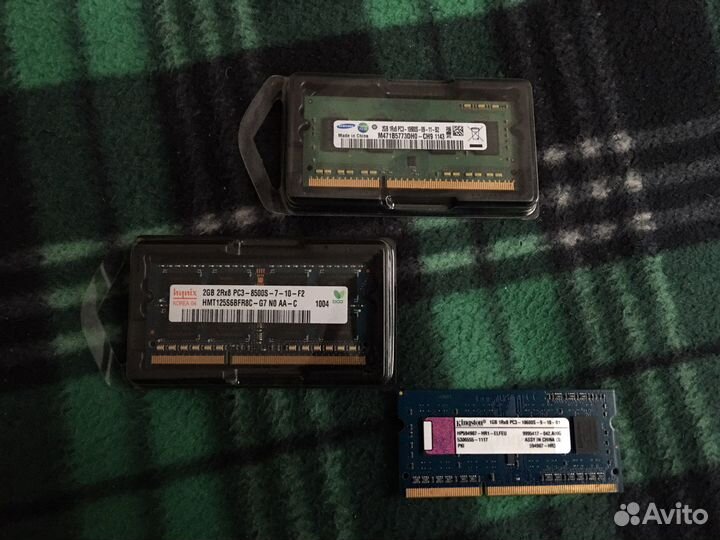 Оперативная память 2 Гб ddr3