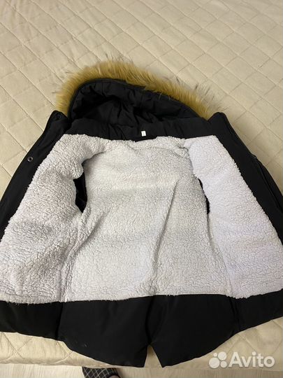 Пуховик зимний для мальчика 2-3 года