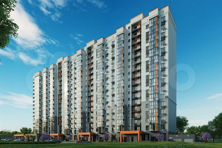 3-к. квартира, 86,8 м², 8/16 эт.
