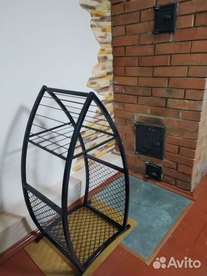 Дровница для бани и каминов