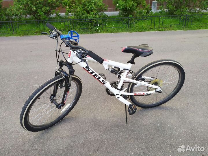 Велосипед подростковый 24 двухподвес алюминий