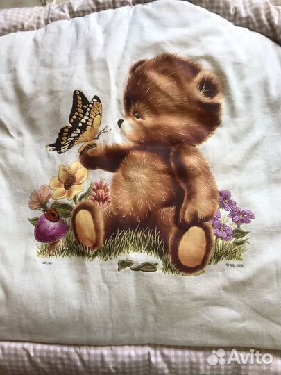 Мягкий бортик для детской кроватки 3,3 метра