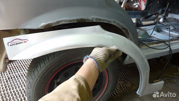 Арки ремонтные Audi A4 B6