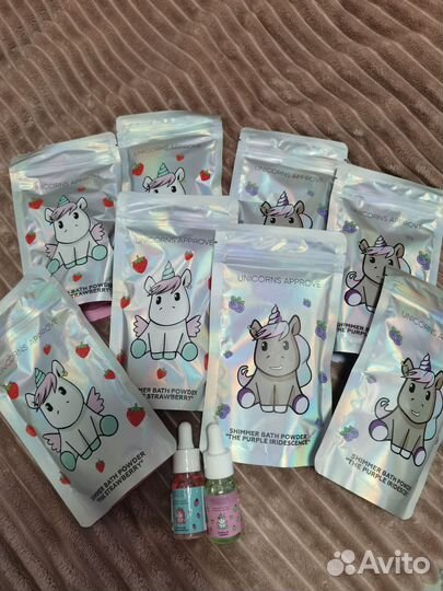 Пудра-шиммер для ванной unicorns