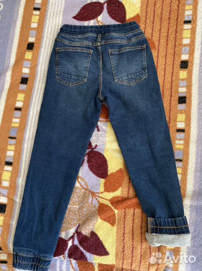Джинсы утеплённые